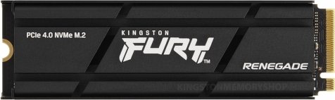 Kingston fury renegade ssd 2tb m 2 - Kingston FURY Renegade PCIe 4.0 NVMe M.2 SSD met Heatsink 2TB