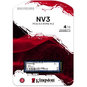 Kingston Nv3 M.2 2280 Nvme 4Tb - Ssd M.2 2280 - Pci Express 4.0 X4 - 4 Tb - opslag - afbeelding 5