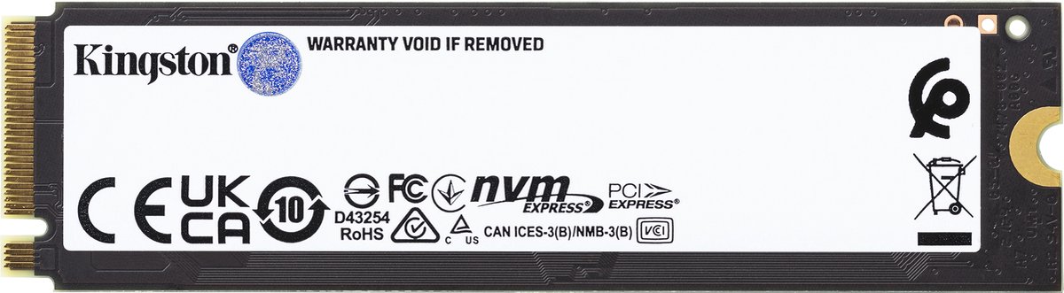 FURY Renegade 1TB NVMe PCIe 4.0 M.2 2280 SSD - afbeelding 3
