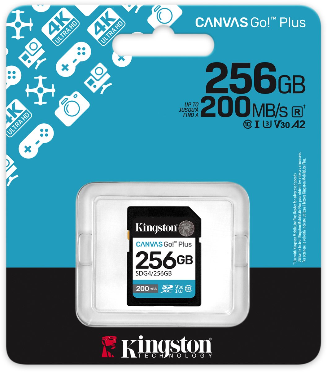 256GB Canvas Go! Plus SDXC Card UHS-I - afbeelding 2