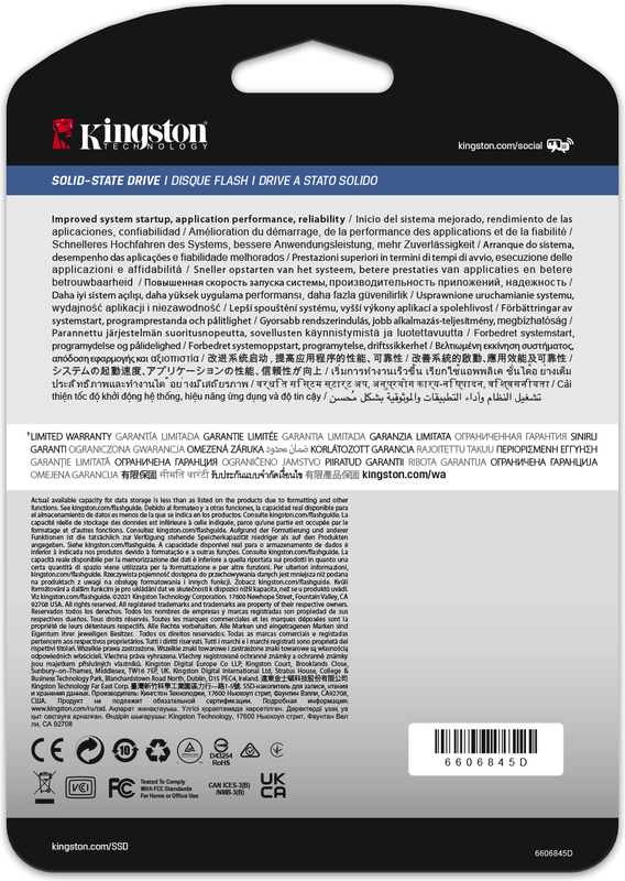 Kingston technology 480g dc600m gemengd 4 orig - Kingston DC600M 480GB SSD