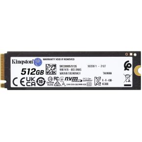 Kingston Technology 512G Kc3000 M.2 2280 Nvme Ssd opslag - afbeelding 2