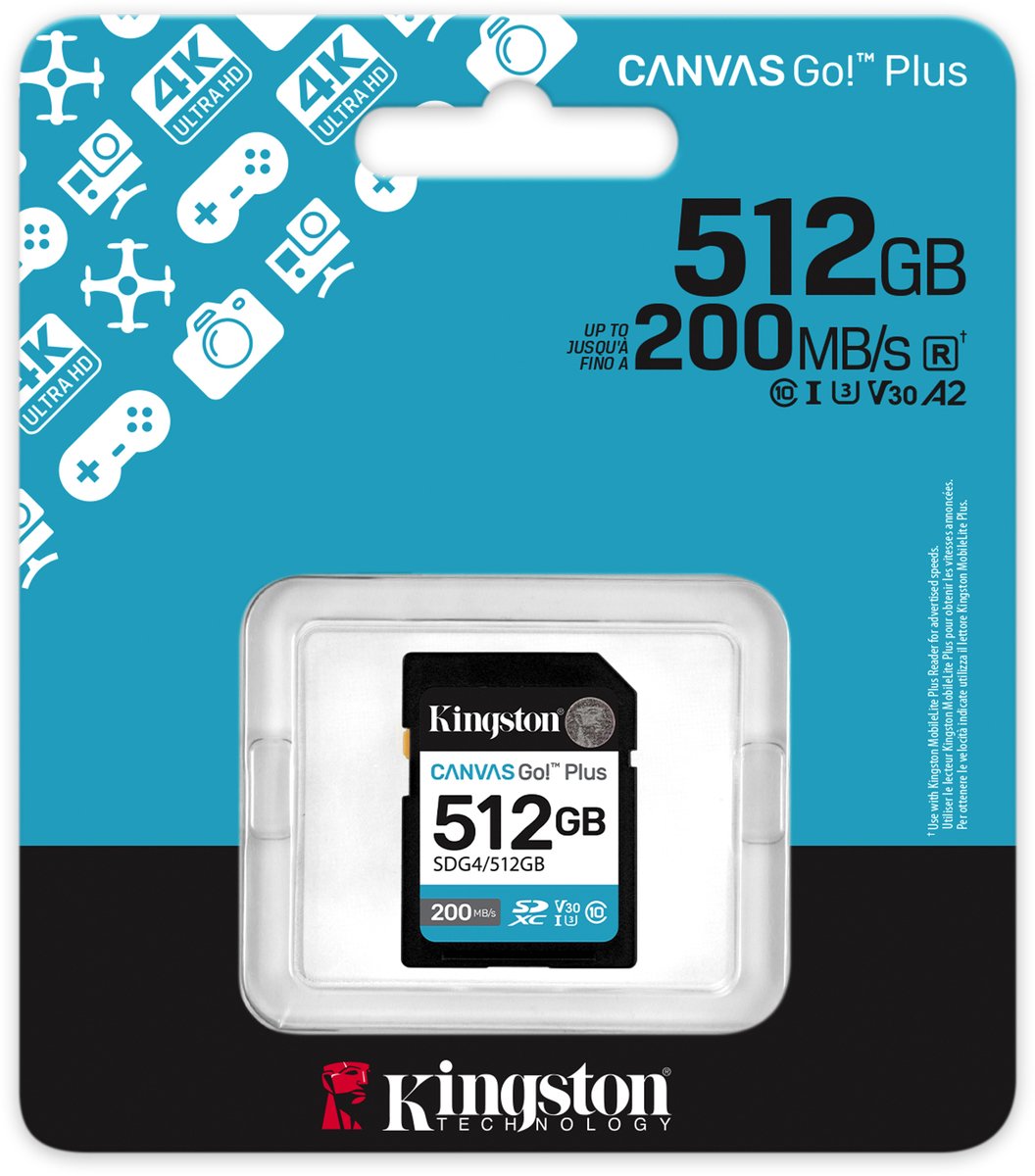 Canvas Go! Plus 512GB SDXC - afbeelding 2
