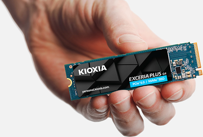 Kioxia exceria plus g4 ssd 1tb nvme 2 orig - KIOXIA EXCERIA PLUS G4 SSD 1TB
