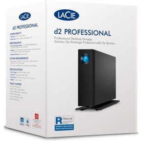 LaCie 20 TB d2 Professional externe harde schijf, productafbeelding 2