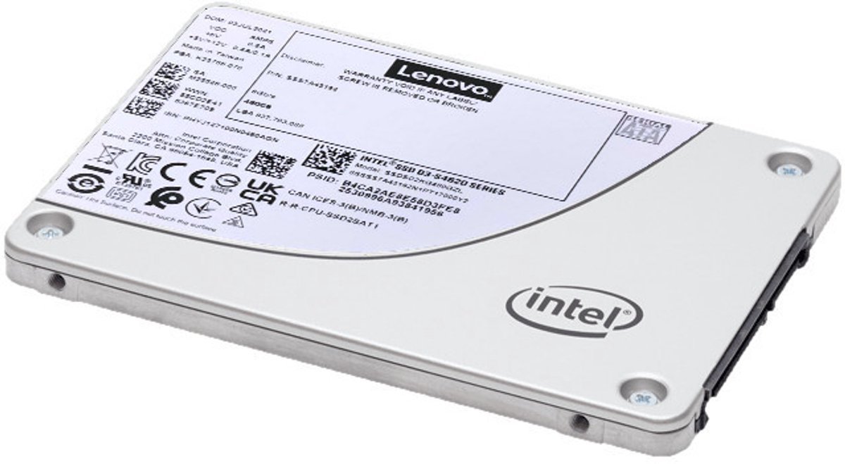 Lenovo Lenovo 4Xb7A17126 Internal Solid State Drive 2.5" 960 Gb Sata Iii 3D Tlc Nand