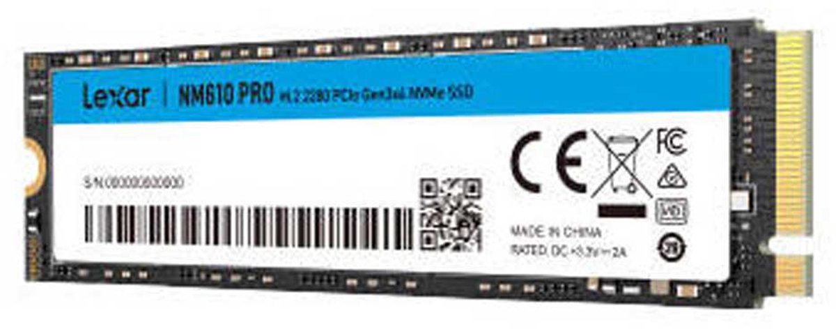 NM610 Pro 2TB M.2 2280 PCIe Gen3x4 NVMe SSD - afbeelding 2