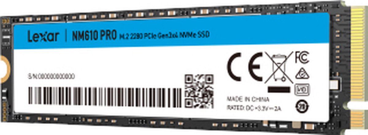 NM610 Pro 2TB M.2 2280 PCIe Gen3x4 NVMe SSD - afbeelding 6