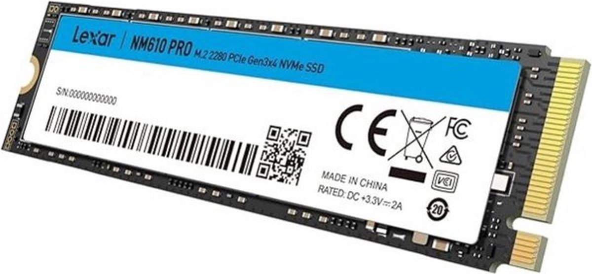 Lexar Lexar Nm610 Pro M.2 500 Gb Pci Express 3.0 Nvme