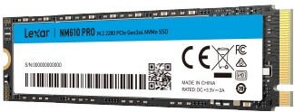 Lexar nm610pro 1 tb m 2 pci 2 orig - Lexar NM610 Pro 1TB M.2 NVMe SSD