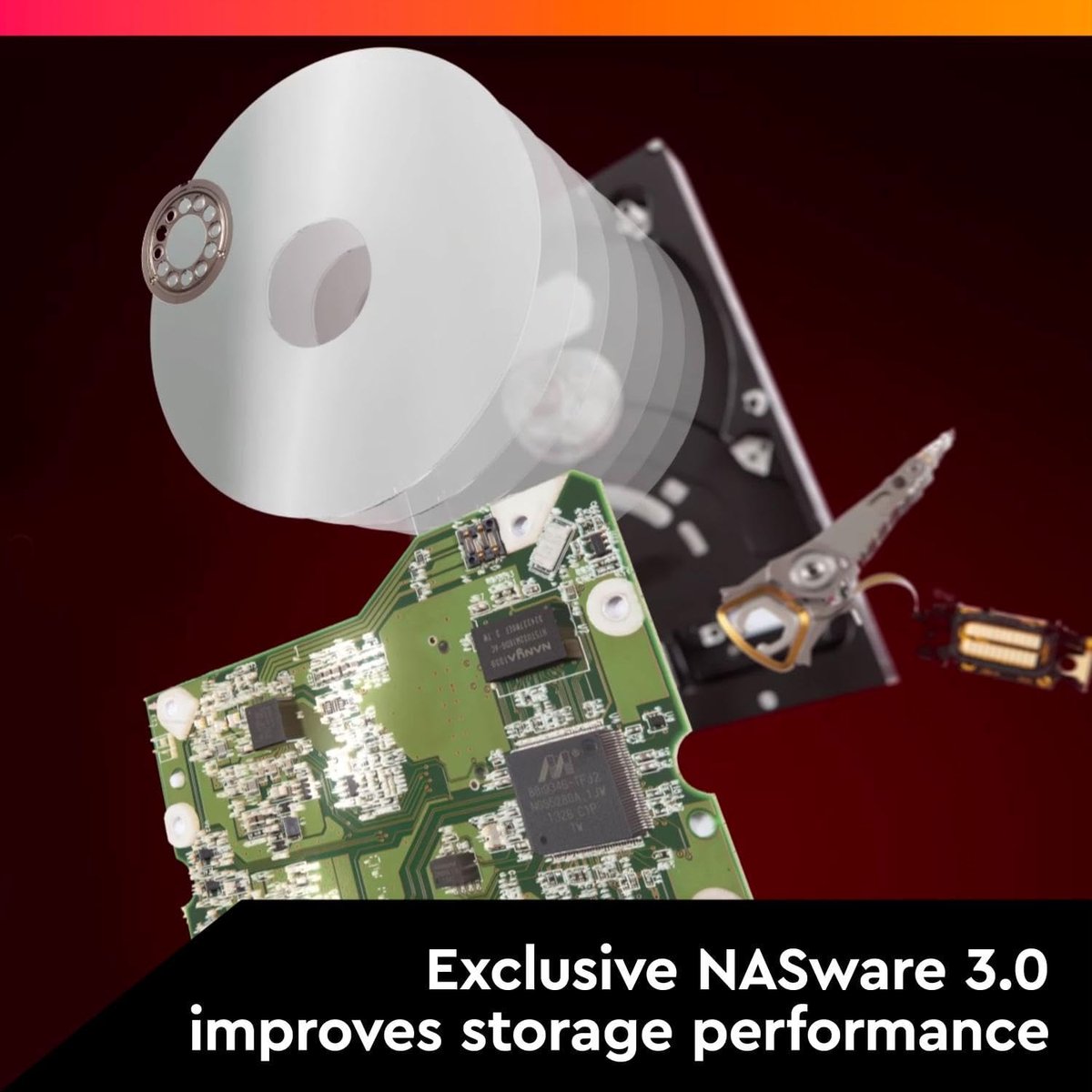 Nas harde schijf interne schijf da 2 orig - Seagate IronWolf Pro ST24000NT002 24TB NAS Harde Schijf