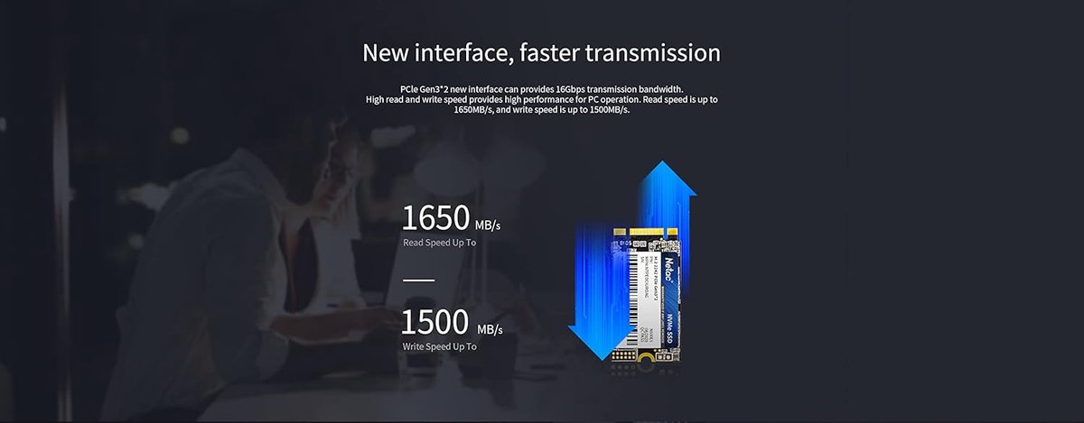 N930Es 128GB M.2 NVMe PCIe Gen3x2 SSD - afbeelding 2
