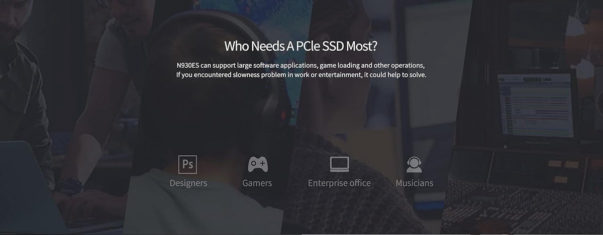 N930Es 128GB M.2 NVMe PCIe Gen3x2 SSD - afbeelding 4