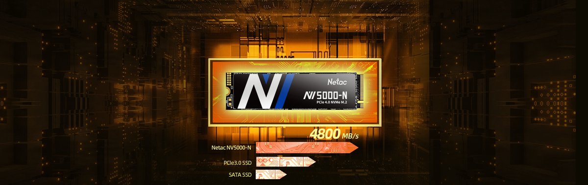 NV5000-N 500GB NVMe M.2 SSD PCIe Gen4x4 - afbeelding 6