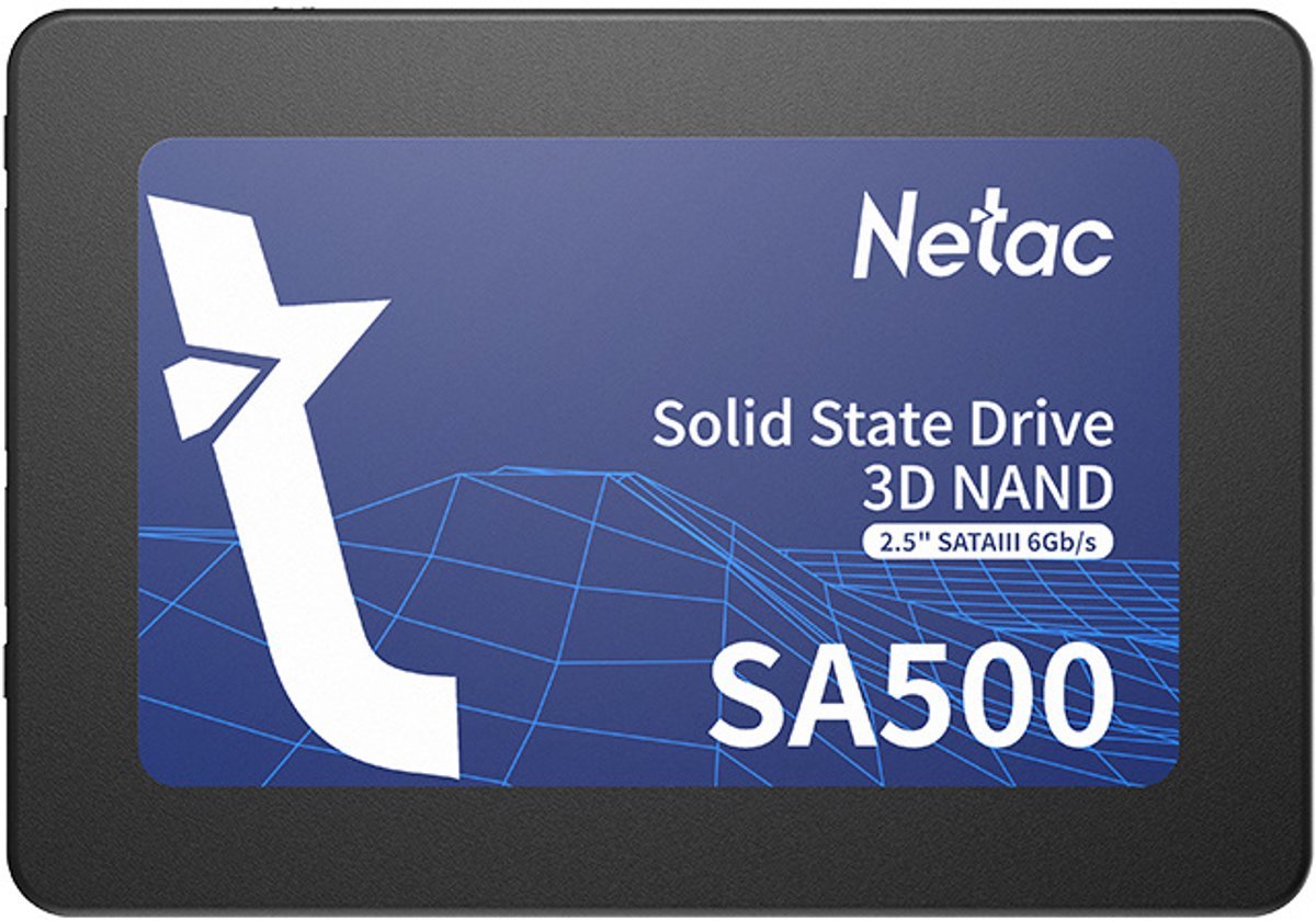 Netac Netac Sa500 960Gb 2,5” Sata Iii - Interne Ssd – 6Gb/S Voor Pc & Laptop