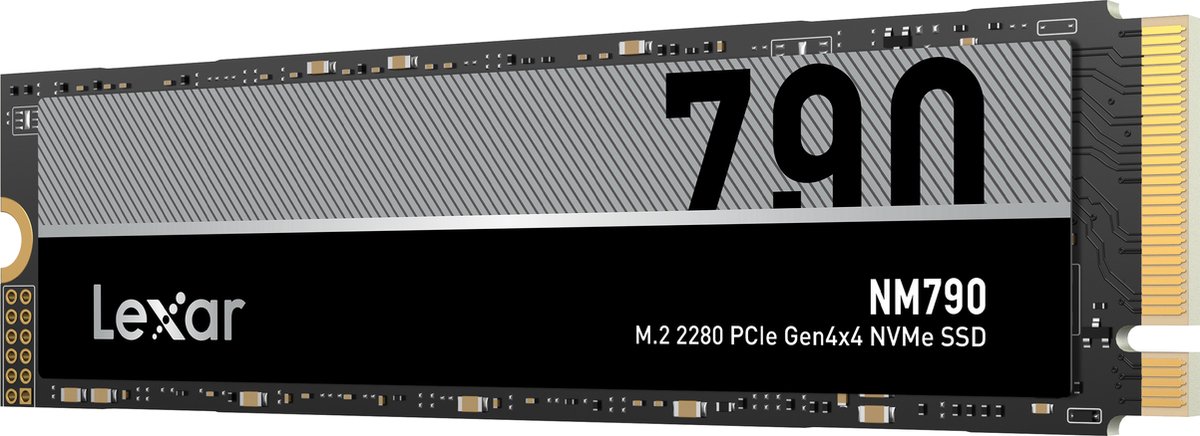 Storage Lexar NM790 4TB M.2 2280 PCIe Gen 4x4 NVMe SSD - afbeelding 4