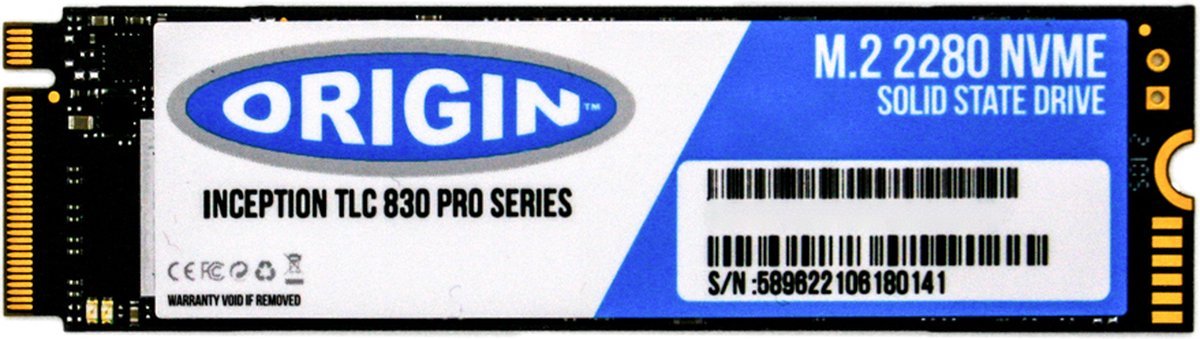 Origin Origin Storage Snv2S/500G-Os Internal Solid State Drive 512 Gb M.2 Pci Express 3.0 Nvme 3D Tlc