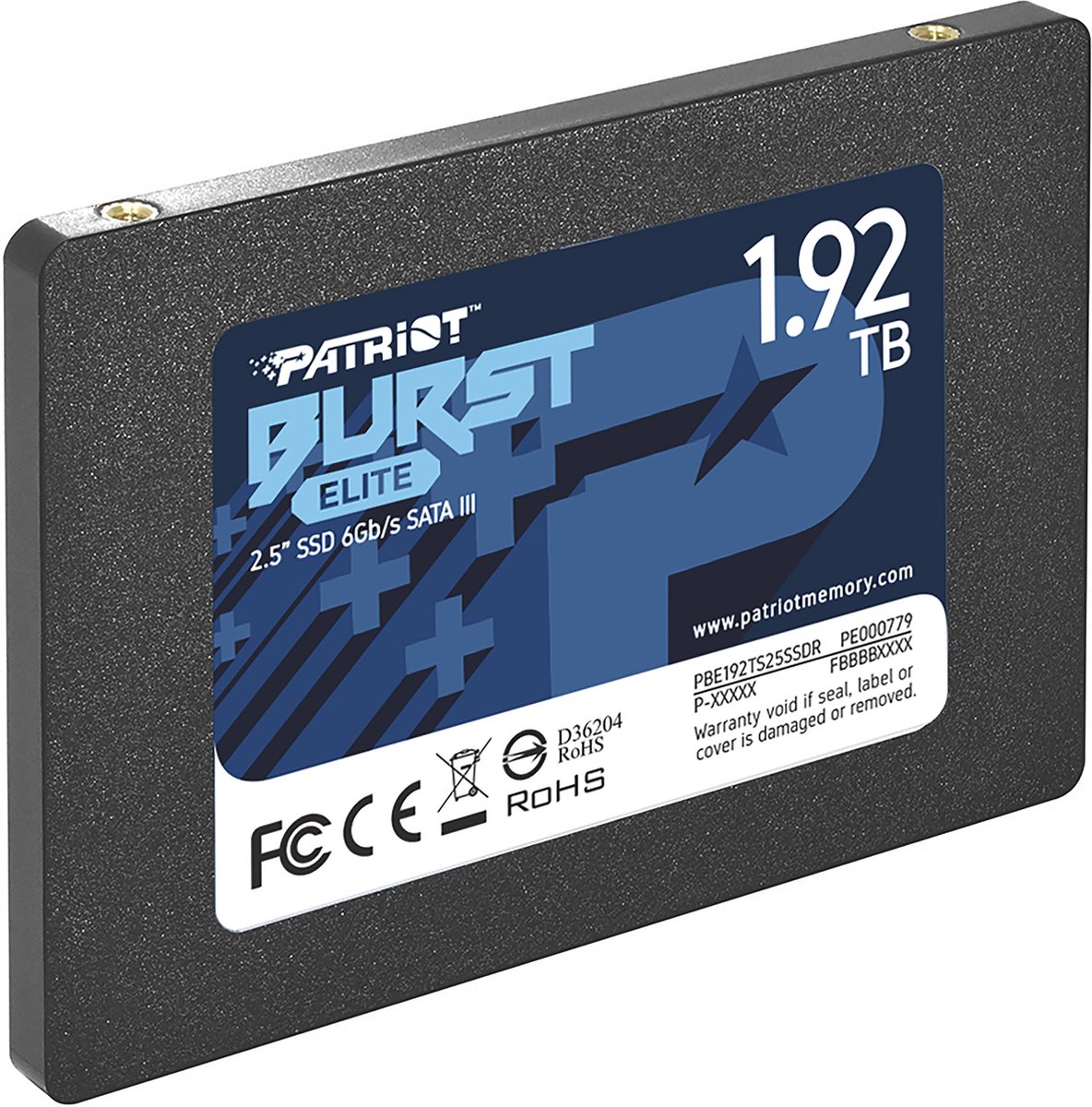 Patriot burst elite 1 92 tb solid 4 orig - Patriot Burst Elite 1.92TB SSD (2.5" SATA)