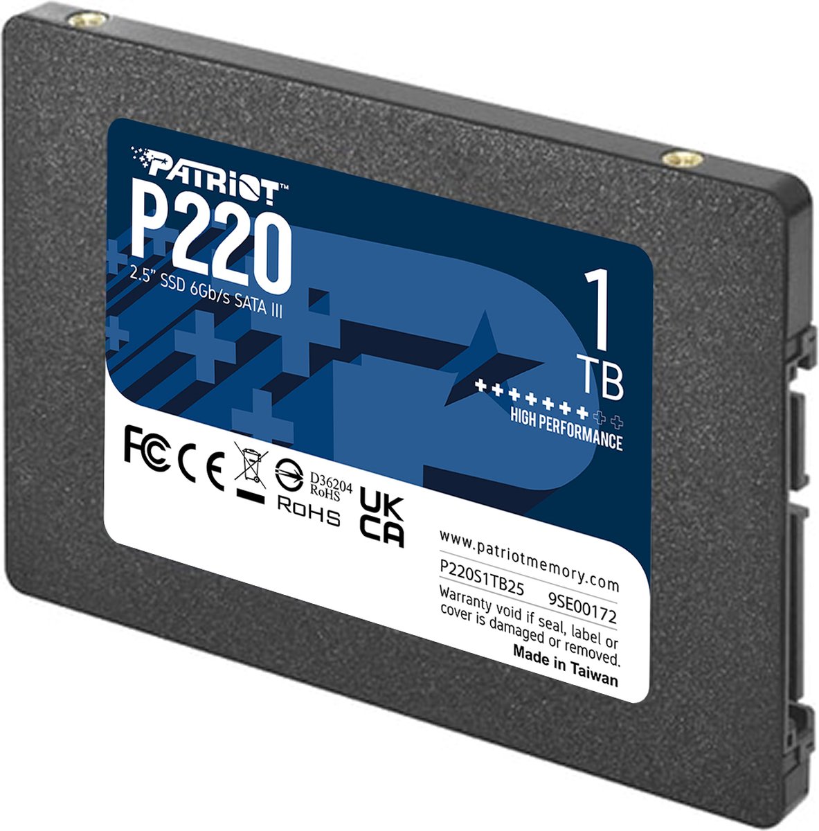 Patriot Memory P220 1Tb 2.5" Sata Iii opslag - afbeelding 3