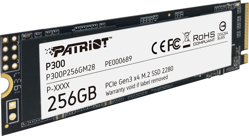 Patriot p300 256 gb ssd 4 orig - Patriot Memory P300 256GB M.2 SSD