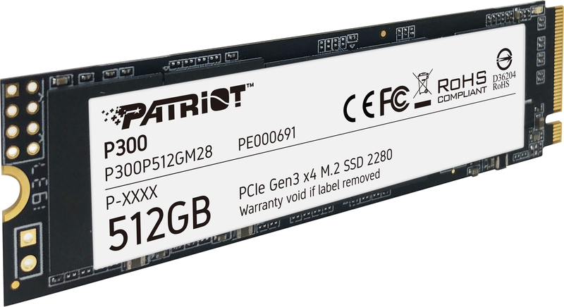 Patriot p300 512 gb ssd 4 orig - Patriot P300 512GB M.2 NVMe SSD