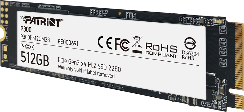 Patriot p300 512 gb ssd 5 orig - Patriot P300 512GB M.2 NVMe SSD