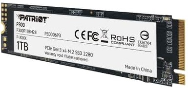 Patriot p300 m 2 1000 gb pci 3 orig - Patriot P300 1TB M.2 SSD
