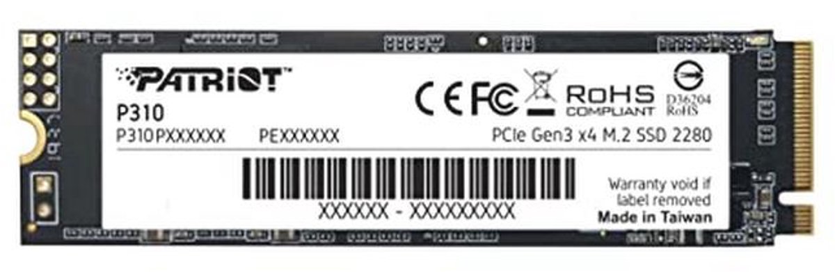 Patriot Patriot P310 240Gb Internal Ssd - Nvme Pcie Gen 3X4 - M.2 2280 - High Performance Solid State Drive - P310P240Gm28