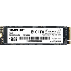 Memory P320 128 GB M.2 PCI Express 3.0 NVMe SSD - afbeelding 5