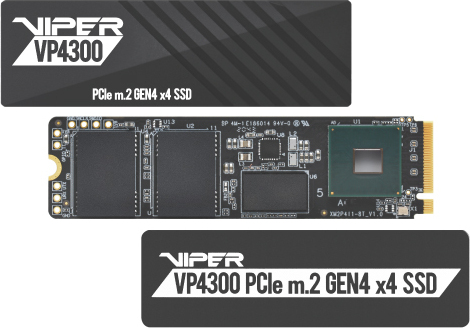 Patriot vp4300 2tb heatsink m 2 ssd 2 orig - Patriot Viper VP4300 2TB M.2 NVMe SSD