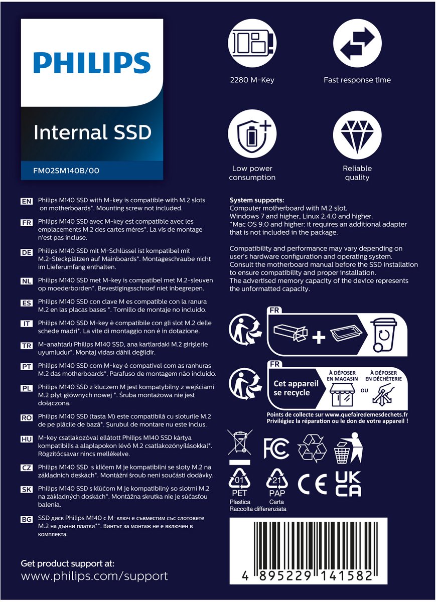 M140 2TB M.2 NVMe SSD - afbeelding 8