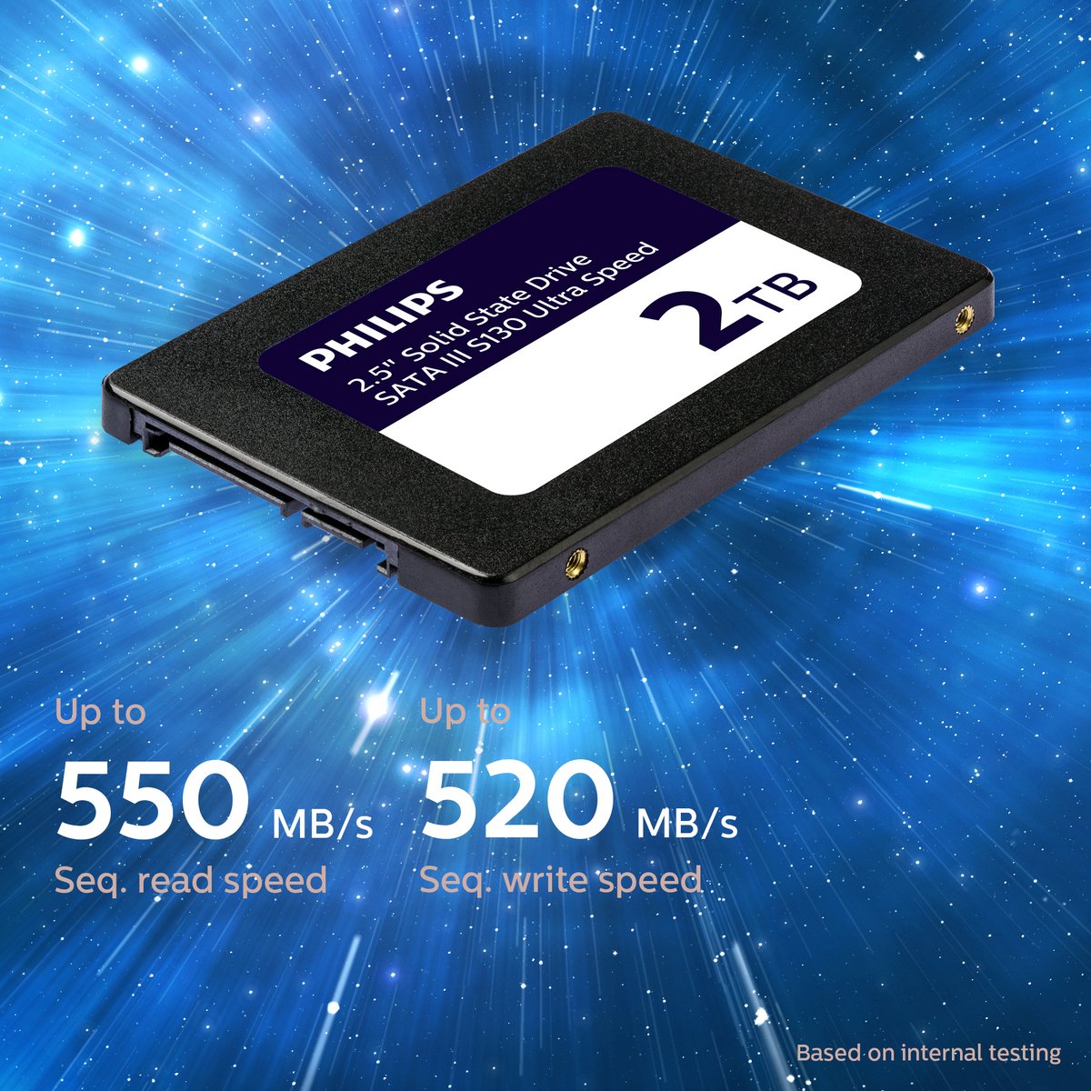Philips Interne Ssd 2.5" Sata Iii - 2 Tb - Leessnelheid Tot 550 Mb/S - opslag - afbeelding 10