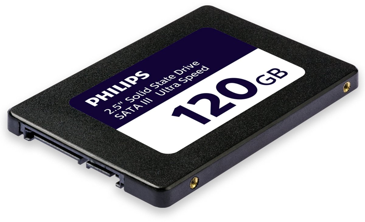 Philips Internal Ssd — 120Gb — 2.5" Sata Iii Ultra Speed — Leessnelheid Tot 530 opslag - afbeelding 2