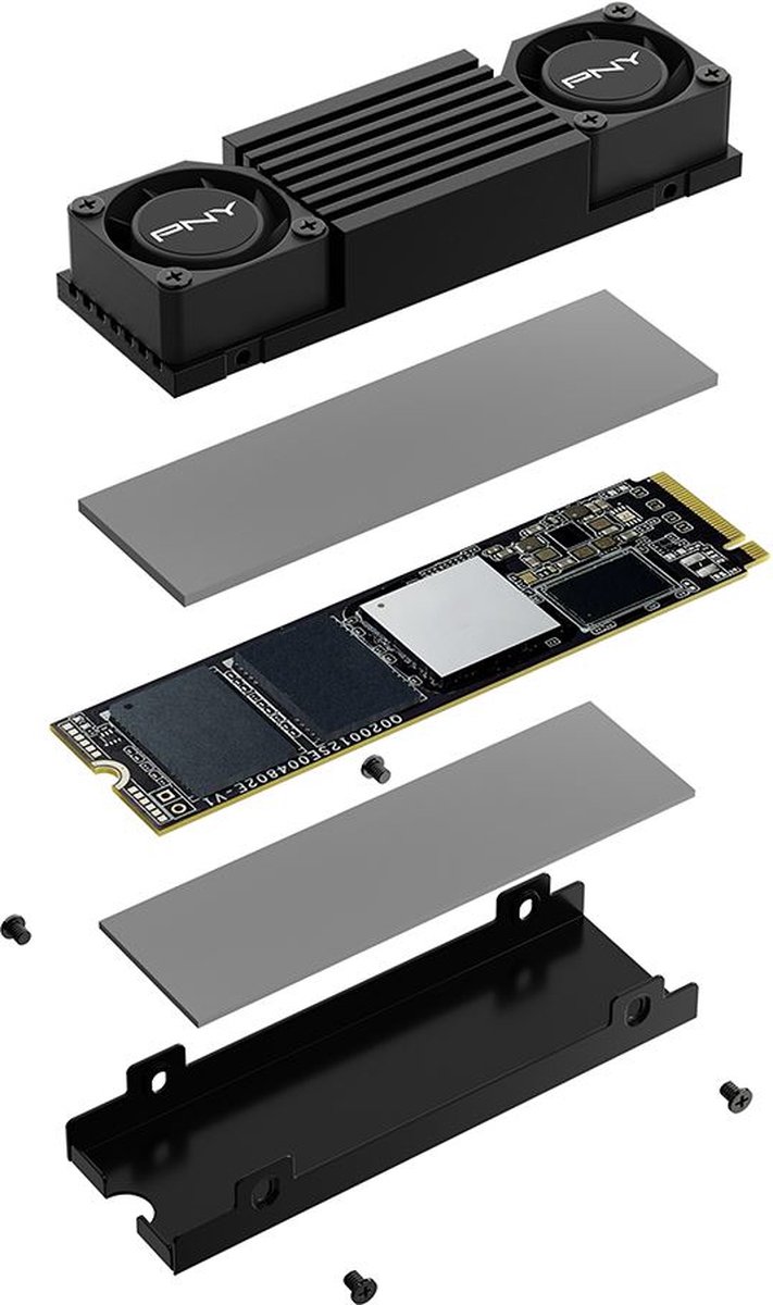 CS3150 1TB M.2 NVMe Gen5 x4 SSD met Heatsink - afbeelding 2
