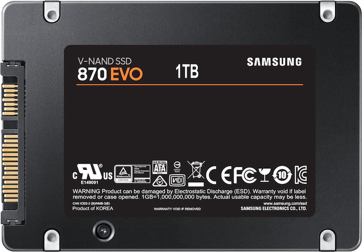 870 EVO 1TB 2.5" SATA III Internal SSD - afbeelding 6