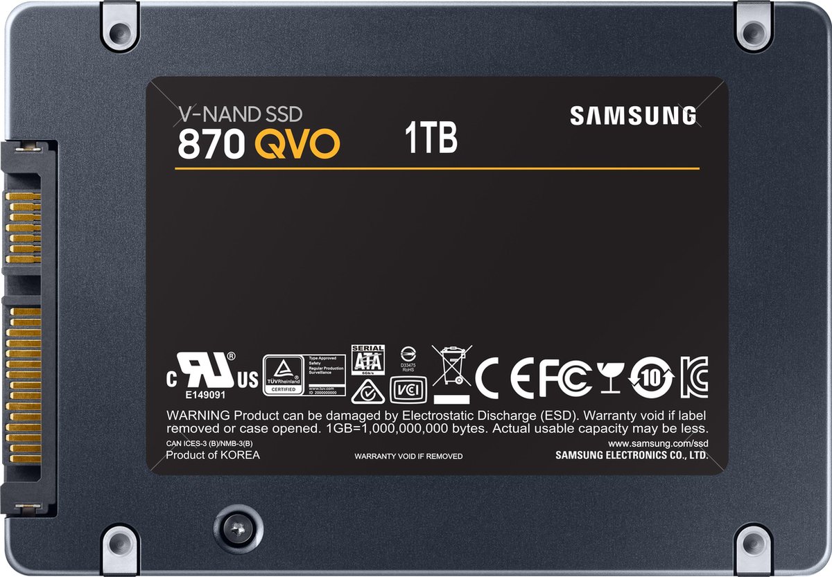 870 QVO 1TB SATA 2.5" SSD - afbeelding 2