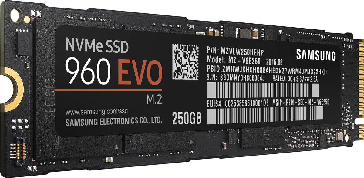 Samsung 960 Evoe Ssd - opslag - afbeelding 4