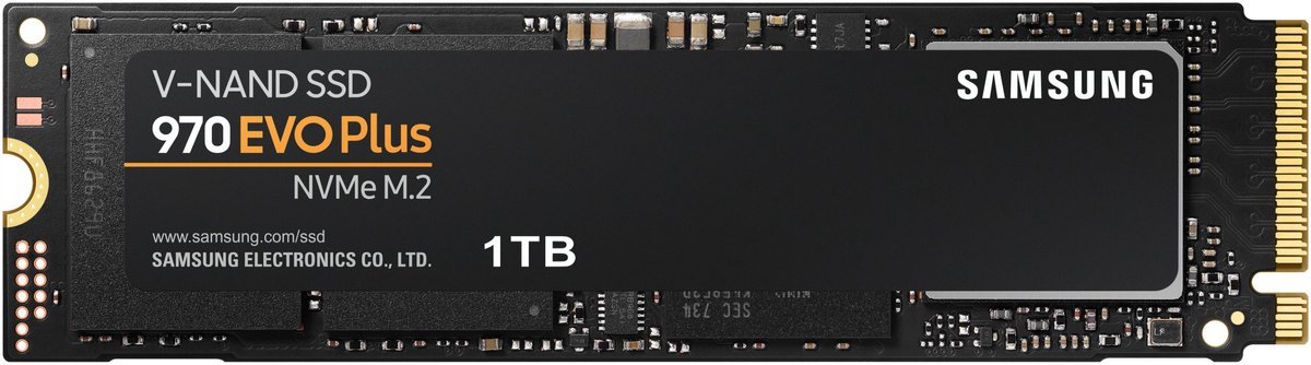 Samsung 970 evo plus interne ssd 3 2200043 - Samsung 970 Evo Plus - Interne SSD - PCIe 3.0 - NVMe M.2 1 TB 1TB SSD