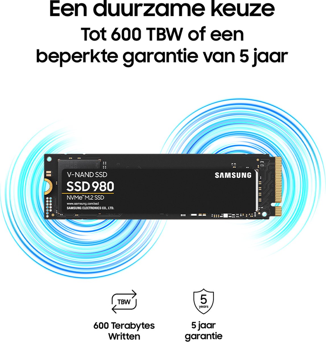 980 NVMe M.2 SSD 1TB - afbeelding 3