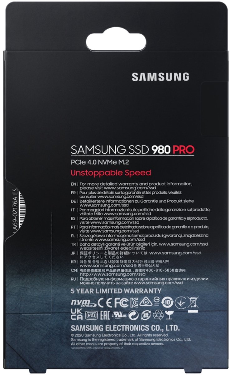 980 Pro 1TB PCIe 4.0 NVMe M.2 Internal SSD - afbeelding 7