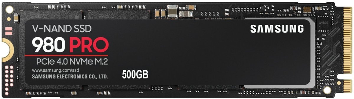 Samsung Samsung 980 Pro - Interne Ssd - Pcie 4.0 - Nvme M.2 - 500 Gb