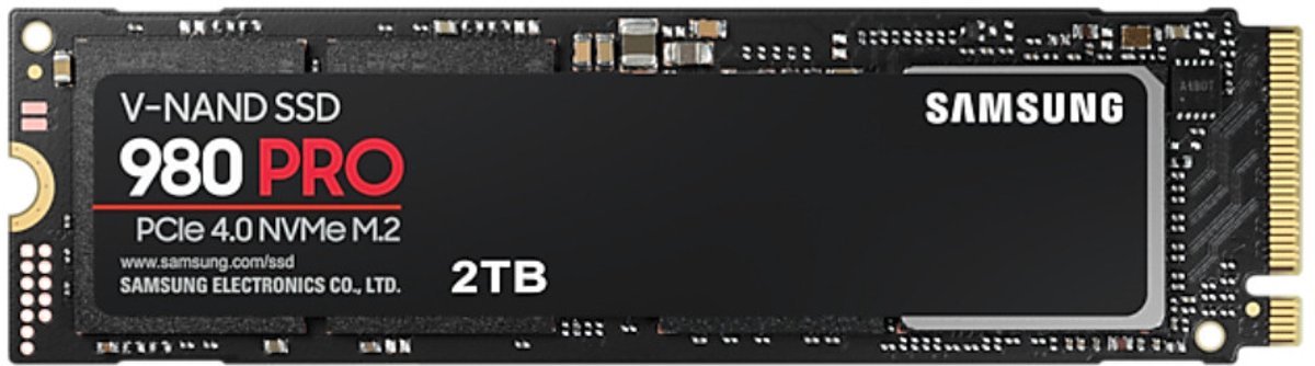 Samsung Samsung 980 Pro - Interne Ssd - Pcie 4.0 - Nvme M.2 - 2 Tb
