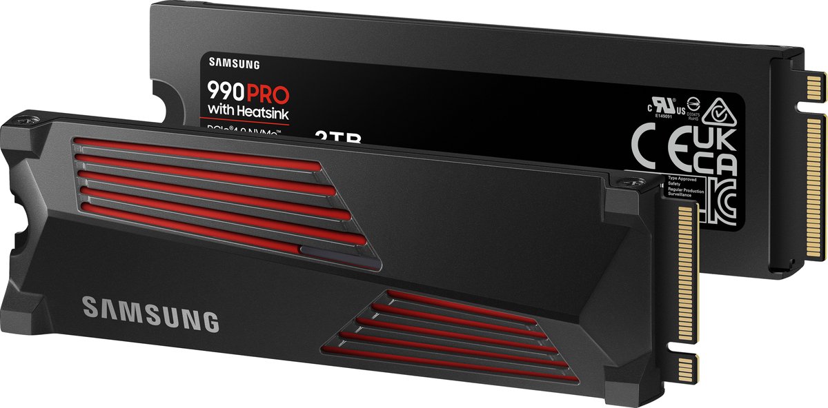 990 Pro with Heatsink 2TB (Gamers Pack) SSD - afbeelding 5