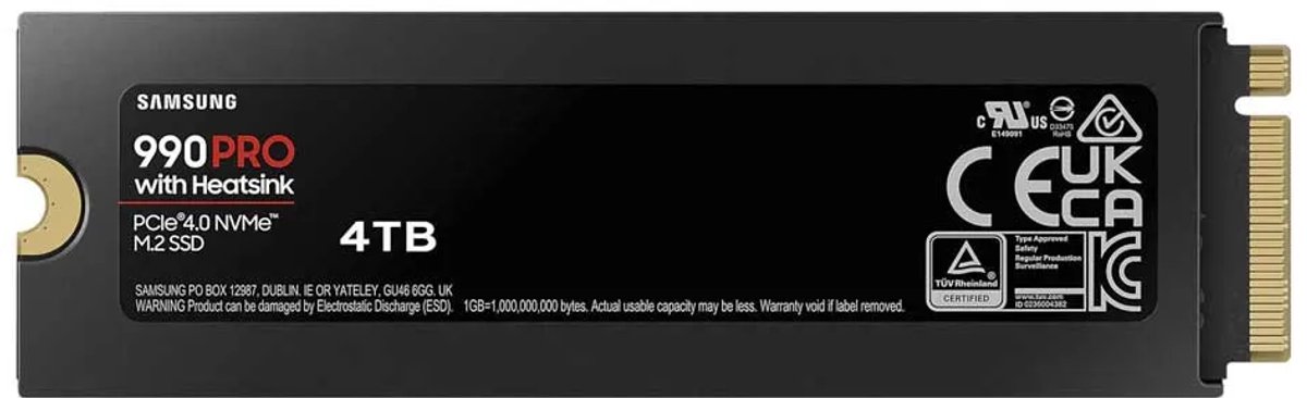 990 Pro with Heatsink 4TB SSD - afbeelding 5