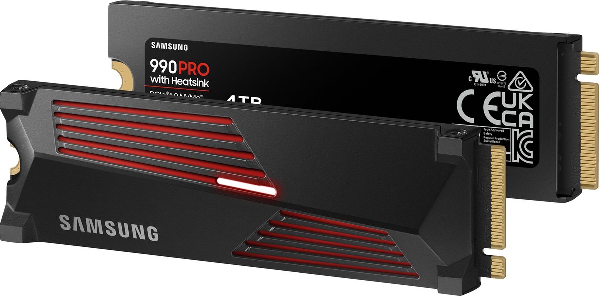 990 Pro with Heatsink 4TB SSD - afbeelding 6