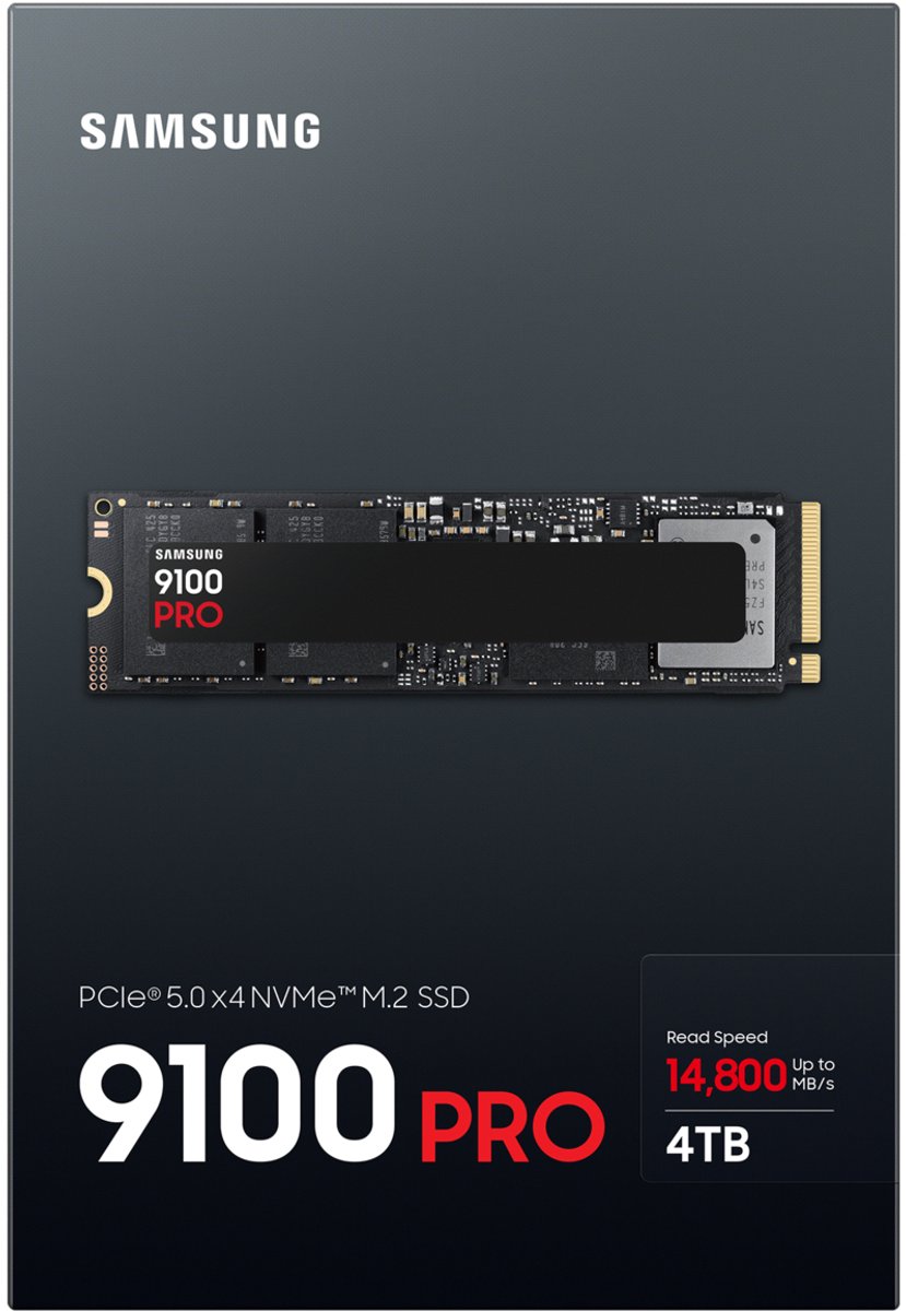 9100 PRO 4TB PCIe 5.0 NVMe M.2 SSD - afbeelding 3