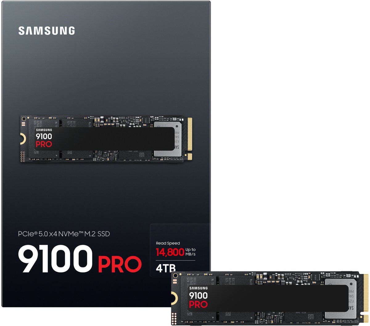 9100 PRO 4TB PCIe 5.0 NVMe M.2 SSD - afbeelding 6