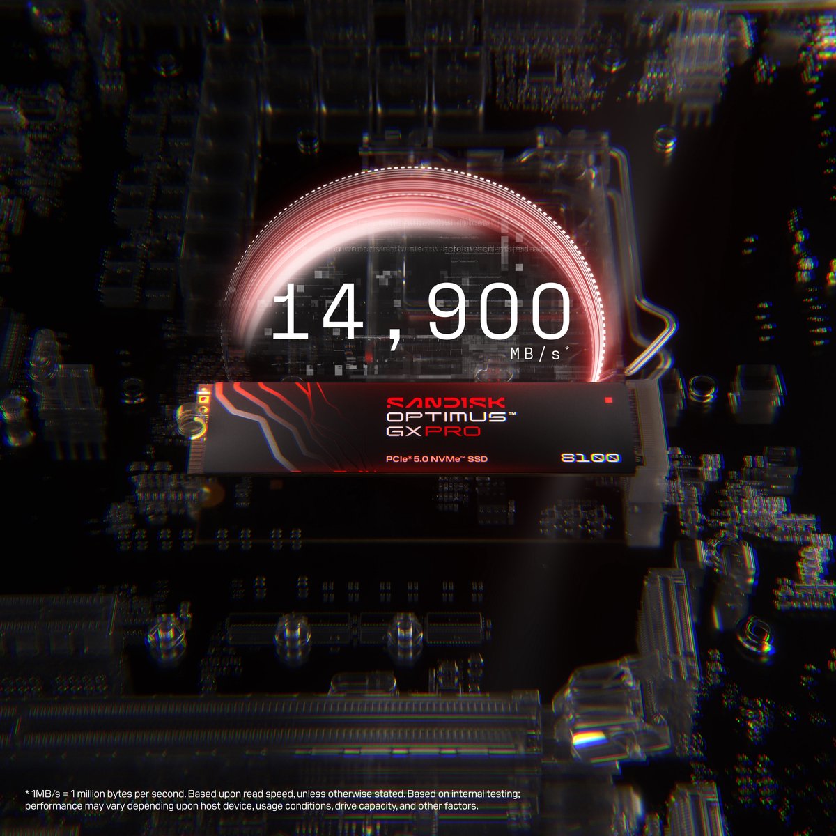 Optimus GX Pro 8100 1TB NVMe PCIe Gen5 M.2 SSD - afbeelding 8