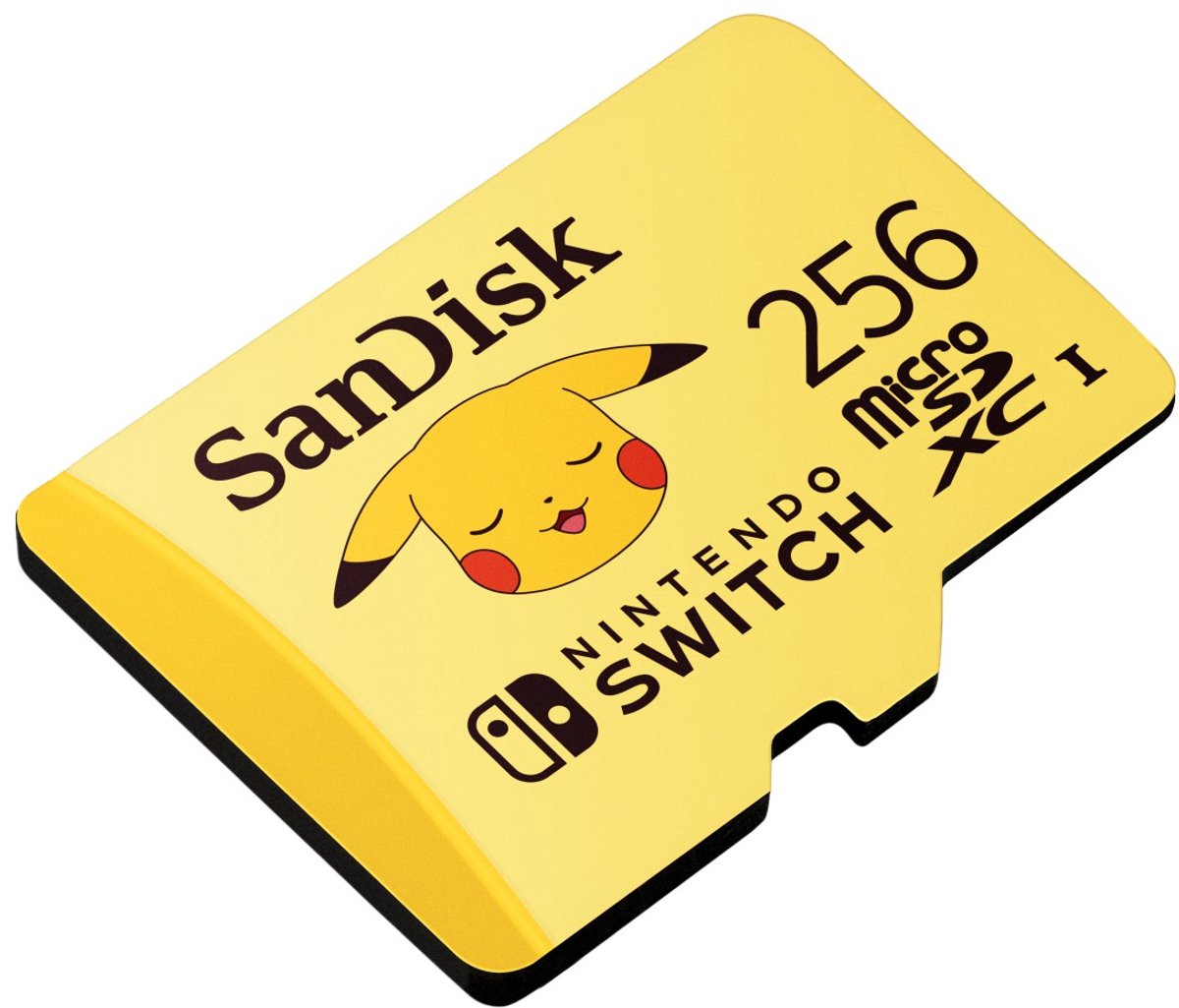 Pokémon 256GB microSDXC for Nintendo Switch (Pikachu Edition) - afbeelding 2