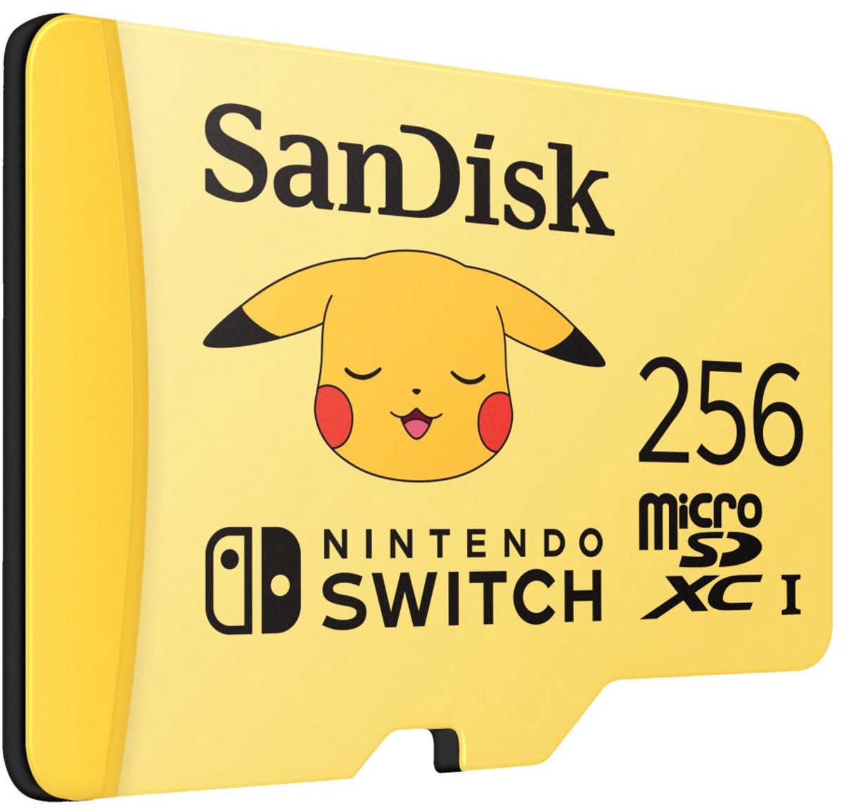 Pokémon 256GB microSDXC for Nintendo Switch (Pikachu Edition) - afbeelding 3